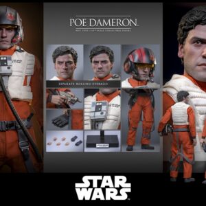 Pré-venda Hot Toys Star Wars: The Force Awakens Poe Dameron 1/6 Scale Figure