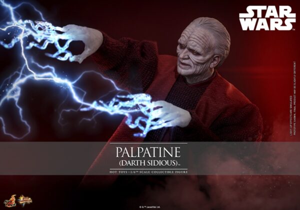 Pré-venda Hot Toys Star Wars: Episode III Revenge of the Sith MMS805 Palpatine (Darth Sidious)™ 1/6 Scale Figure - Imagem 3