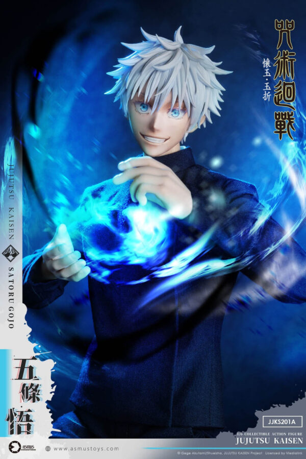 Pré-venda Asmus JJKS201A 1/6 Jujutsu Kaisen - SATORU GOJO - Imagem 9