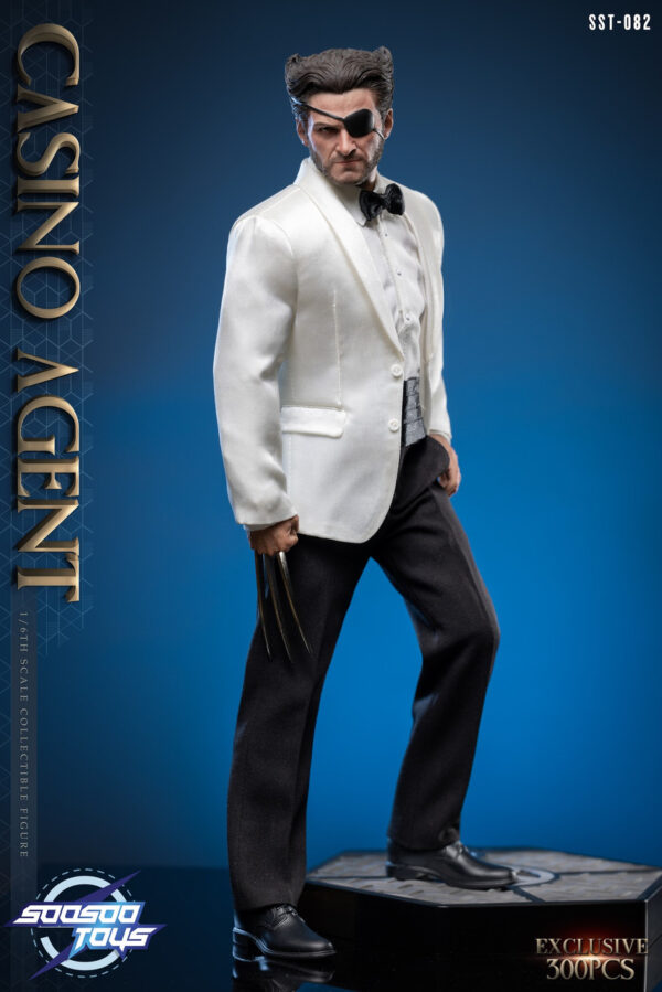 Pré-venda Soosootoys SST082 1/6 Scale Casino Agent Figure - Imagem 2