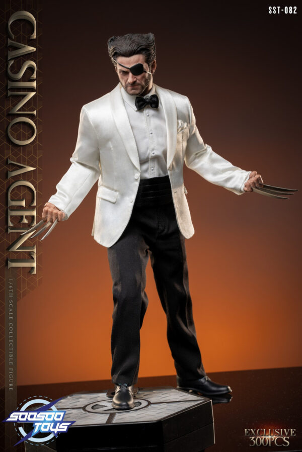 Pré-venda Soosootoys SST082 1/6 Scale Casino Agent Figure - Imagem 5