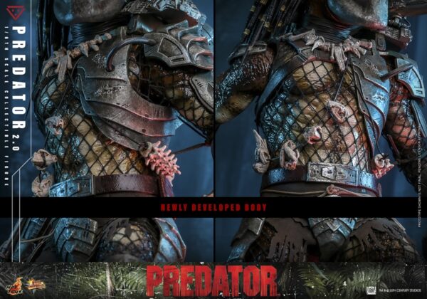 Pré-venda Hot Toys Predator 2.0 - Predator MMS816 1/6 Scale Figure - Imagem 4