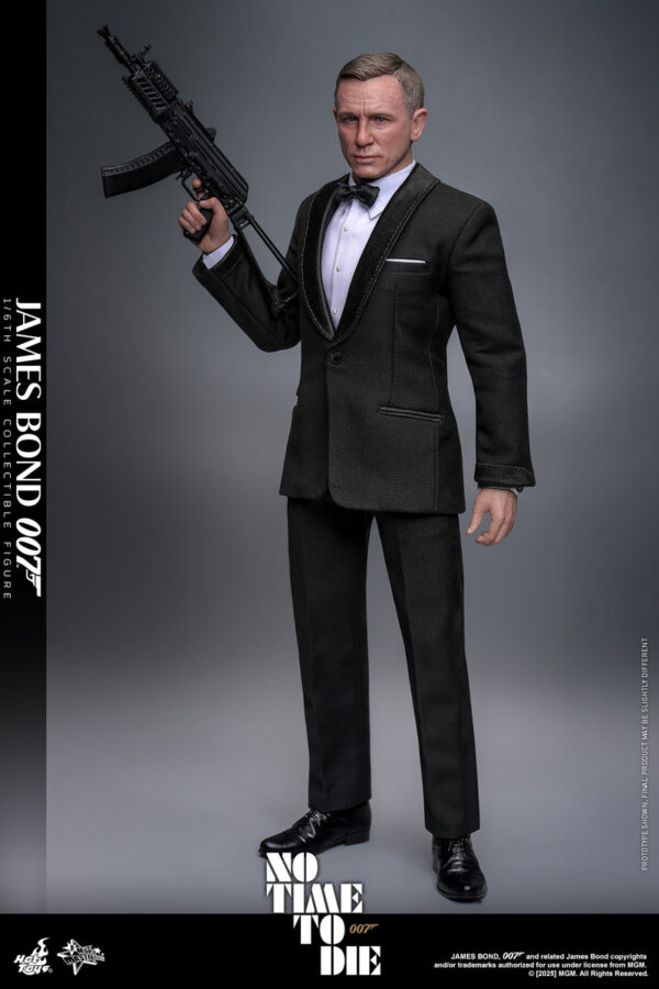 Pré-venda Hot Toys No Time to Die MMS803 James Bond 1/6th Scale Collectible Figure - Imagem 8