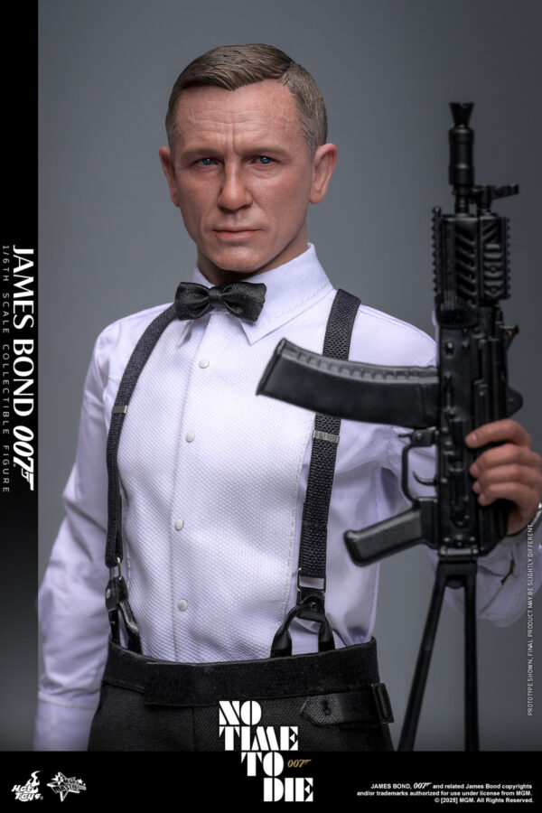 Pré-venda Hot Toys No Time to Die MMS803 James Bond 1/6th Scale Collectible Figure - Imagem 3