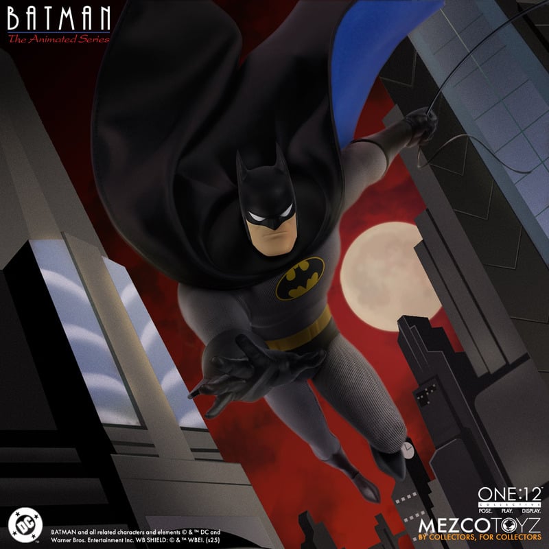 Pré-venda Mezco One :12 Collective Batman: The Animated Series One:12 Collective Batman Action Figure - Imagem 8