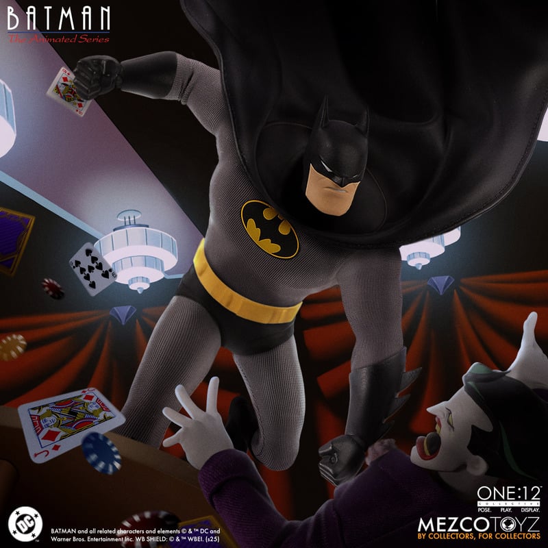 Pré-venda Mezco One :12 Collective Batman: The Animated Series One:12 Collective Batman Action Figure - Imagem 6