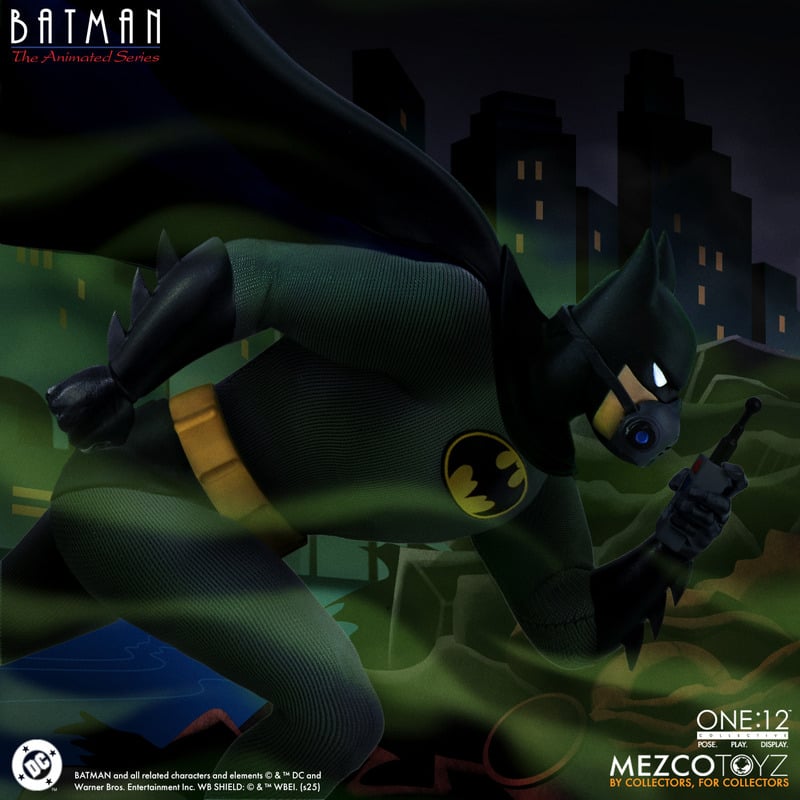 Pré-venda Mezco One :12 Collective Batman: The Animated Series One:12 Collective Batman Action Figure - Imagem 5