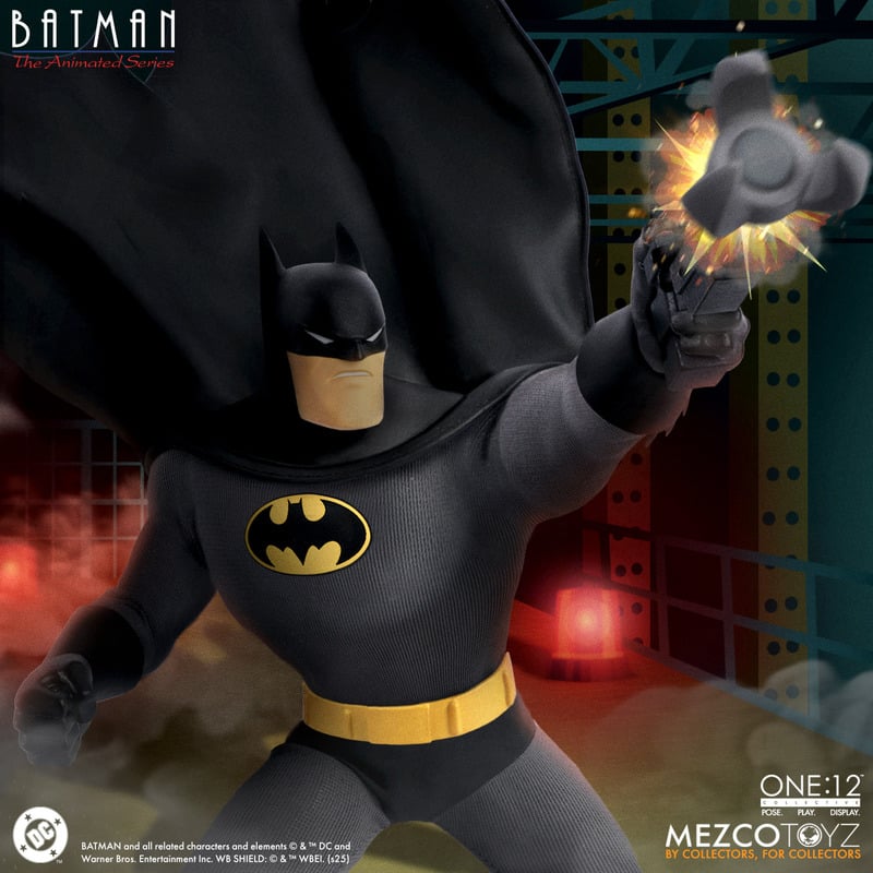 Pré-venda Mezco One :12 Collective Batman: The Animated Series One:12 Collective Batman Action Figure - Imagem 4