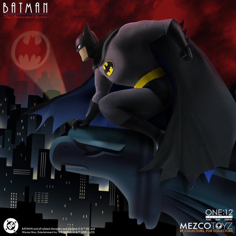 Pré-venda Mezco One :12 Collective Batman: The Animated Series One:12 Collective Batman Action Figure - Imagem 11