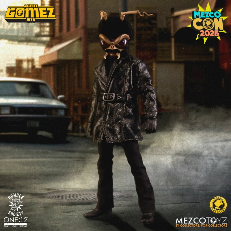Mezco One: 12 Collective Agent Gomez: 1975 - Imagem 8
