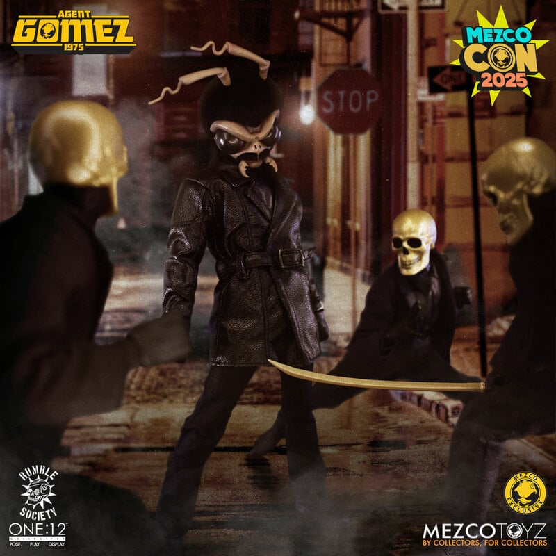 Mezco One: 12 Collective Agent Gomez: 1975 - Imagem 10