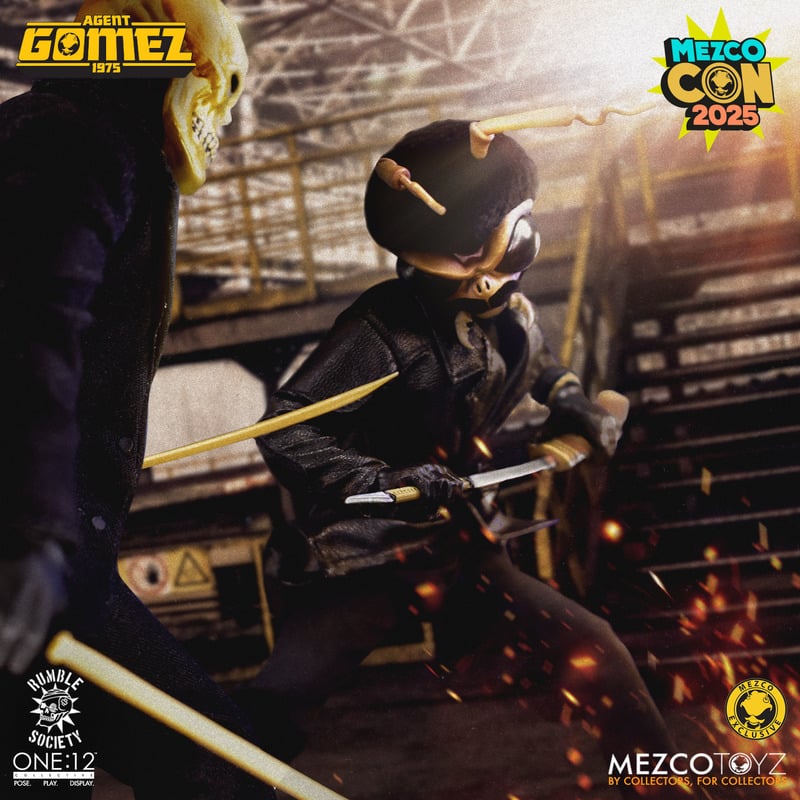 Mezco One: 12 Collective Agent Gomez: 1975 - Imagem 12