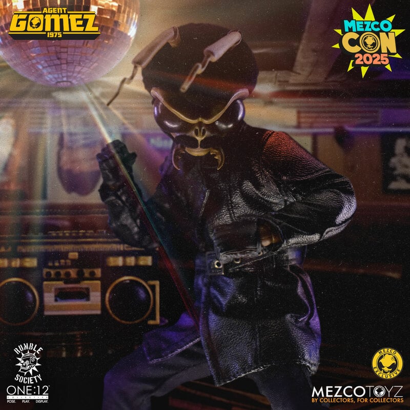 Mezco One: 12 Collective Agent Gomez: 1975 - Imagem 15