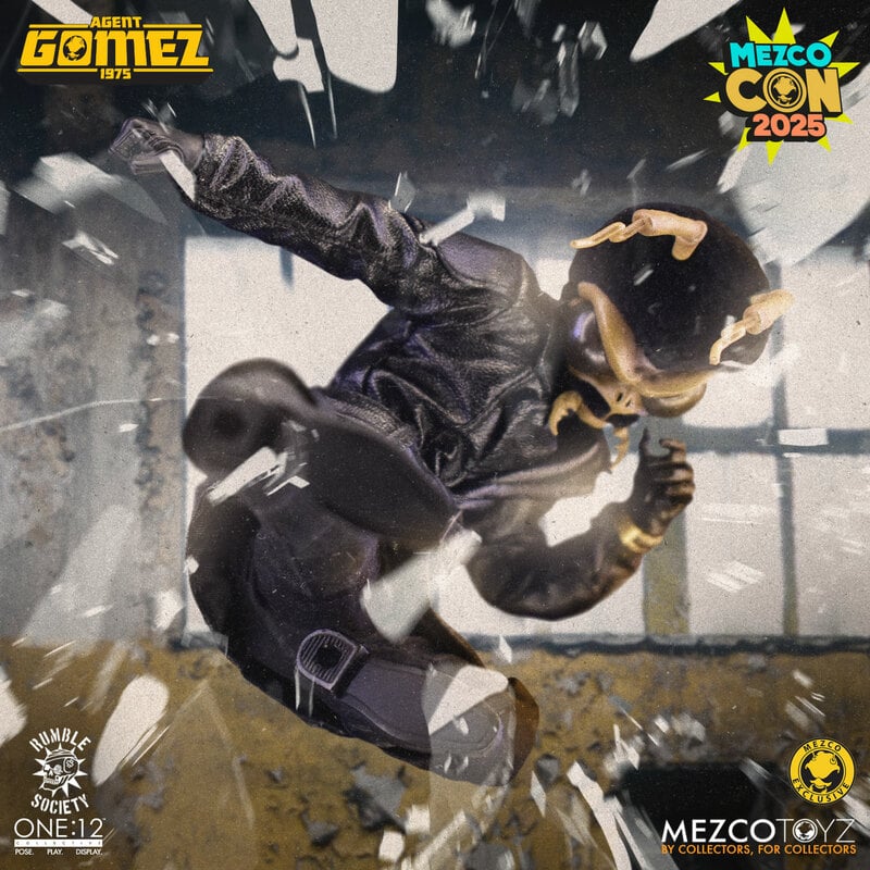 Mezco One: 12 Collective Agent Gomez: 1975 - Imagem 17
