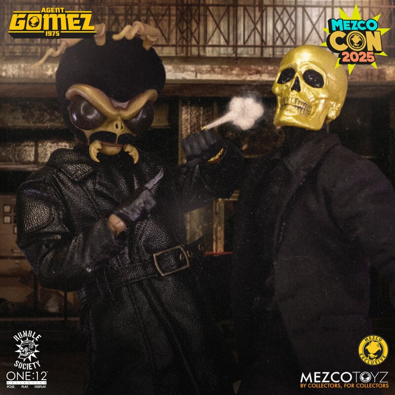 Mezco One: 12 Collective Agent Gomez: 1975 - Imagem 19