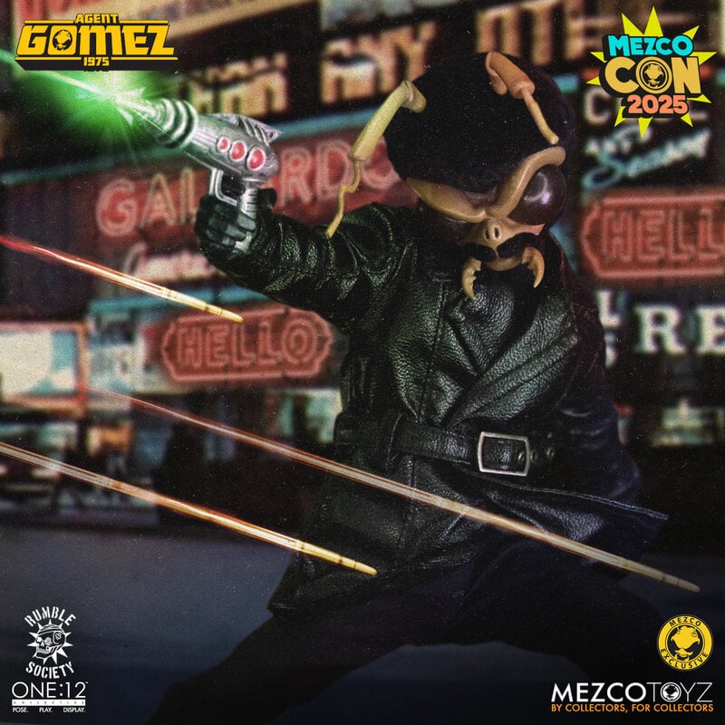 Mezco One: 12 Collective Agent Gomez: 1975 - Imagem 22