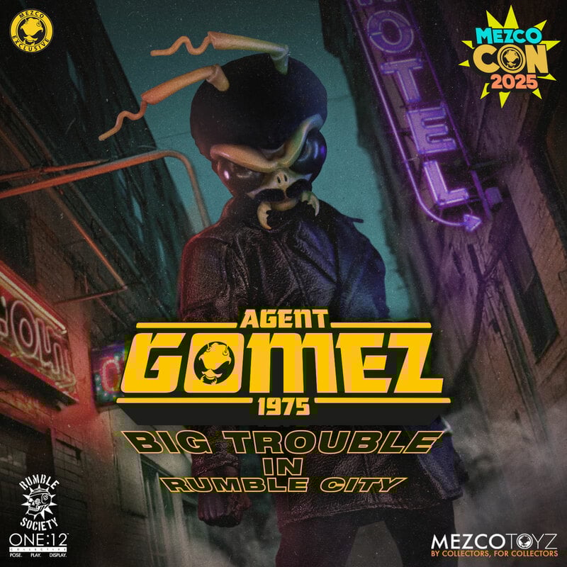 Mezco One: 12 Collective Agent Gomez: 1975 - Imagem 23