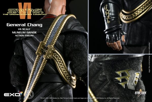 Pré-venda EXO-6 1/6 Scale Figure Star Trek: The Undiscovered Country General Chang - Imagem 5