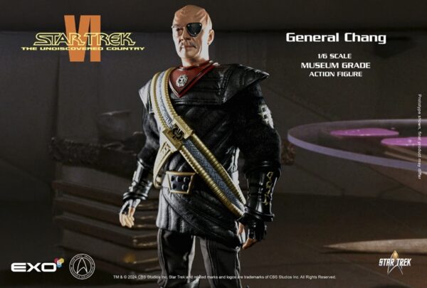 Pré-venda EXO-6 1/6 Scale Figure Star Trek: The Undiscovered Country General Chang - Imagem 6