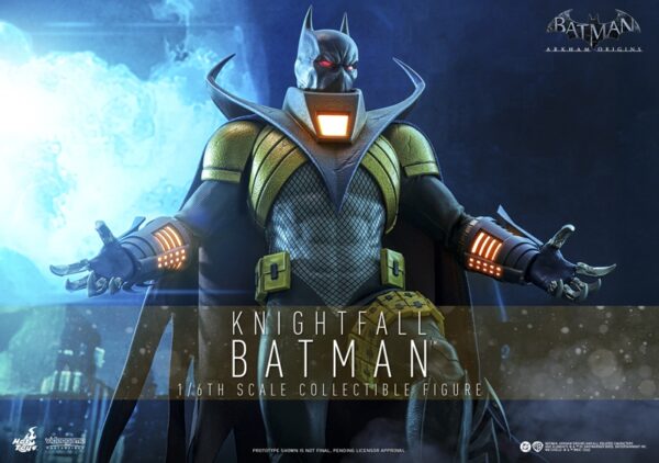Pré-venda Hot Toys VGM741/6 Scale Figure Batman: Arkham Origins Knightfall Batman - Imagem 5