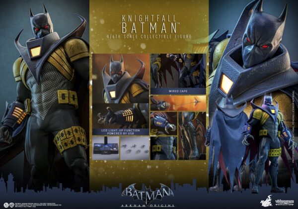 Pré-venda Hot Toys VGM741/6 Scale Figure Batman: Arkham Origins Knightfall Batman