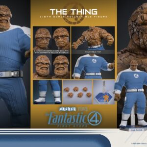 Pré-venda Hot Toys MMS813 The Fantastic Four: First Steps The Thing 1/6 Scale Figure