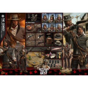 Pré-venda Limtoys LIM011 1/6 Scale The Cowboy (Re-issue)