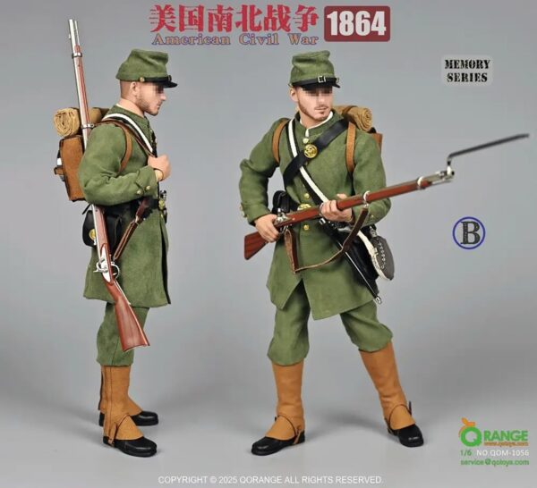 Pré-venda Qorange x QOToys Memory Series 1/6 Scale Accessory Set American Civil War Sniper - Imagem 4