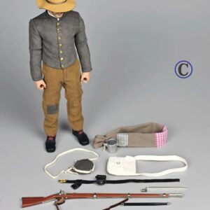 Pré-venda Qorange x QOToys Memory Series 1/6 Scale Accessory Set American Civil War Confederate