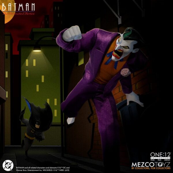 Pré-venda Mezco Batman: The Animated Series One:12 Collective The Joker Action Figure - Imagem 8