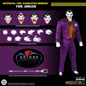 Pré-venda Mezco Batman: The Animated Series One:12 Collective The Joker Action Figure