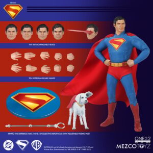 Pré-venda Mezco Superman (2025) One:12 Collective Superman Action Figure