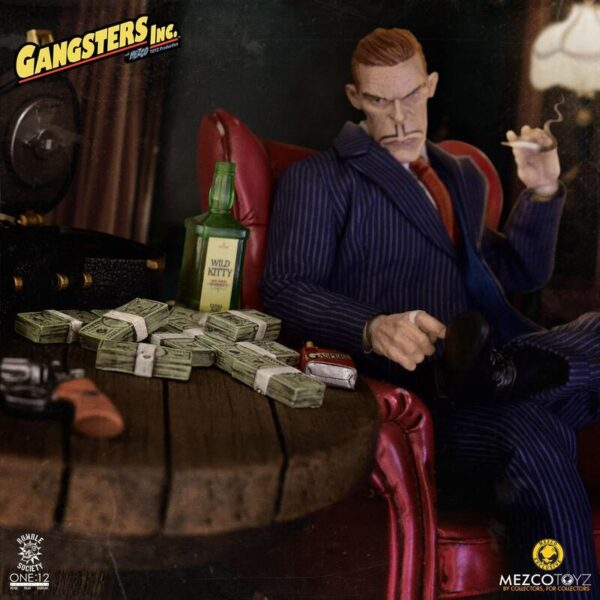 Pré-venda Mezco one:12 Gangsters Inc. - Franklin "Sparky" Foreman - Imagem 3