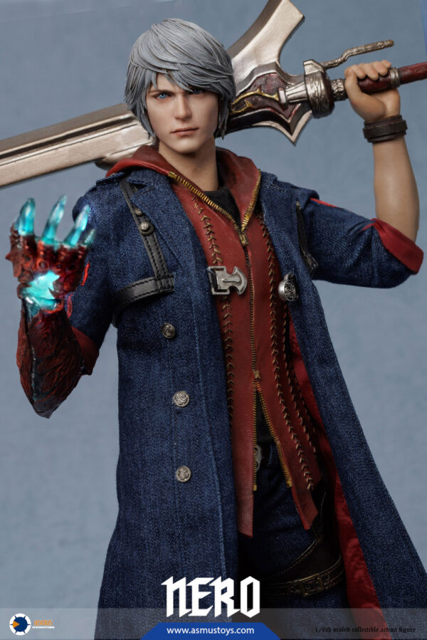 Pré-venda ASMUS TOYS DMC400 1/6 Scale Nero IV Devil May Cry 4