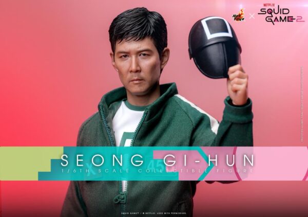Pré-venda Hot Toys Squid Game TMS153 Seong Gi-Hun 1/6th Scale Collectible Figure - Imagem 5