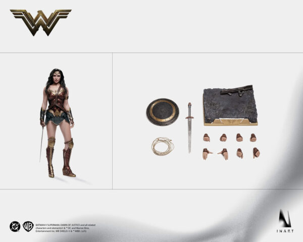 Pré-venda Inart Ag-A023 BvS Wonder Woman 1/6 Collectible Figure