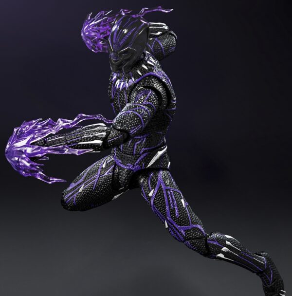 Pré-venda Threezero DLX Figure Marvel DLX Black Panther (Kinetic Energy Charged) - Imagem 5