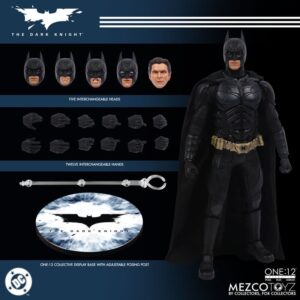 Pré-venda Mezco The Dark Knight One:12 Collective Batman Action Figure
