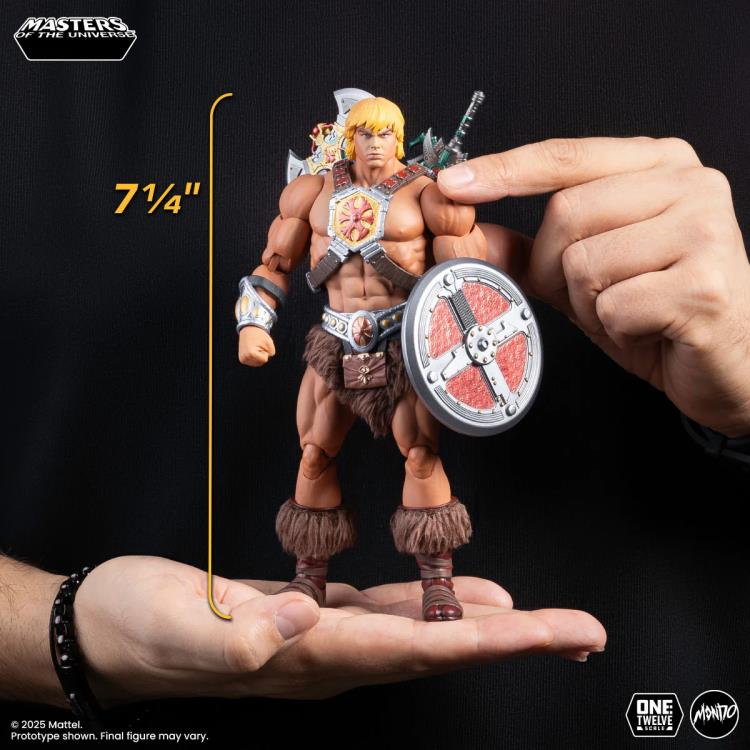 Pré-venda Mondo He-Man and the Masters of the Universe He-Man (200X Ver.) 1/12 Scale Action Figure - Imagem 5