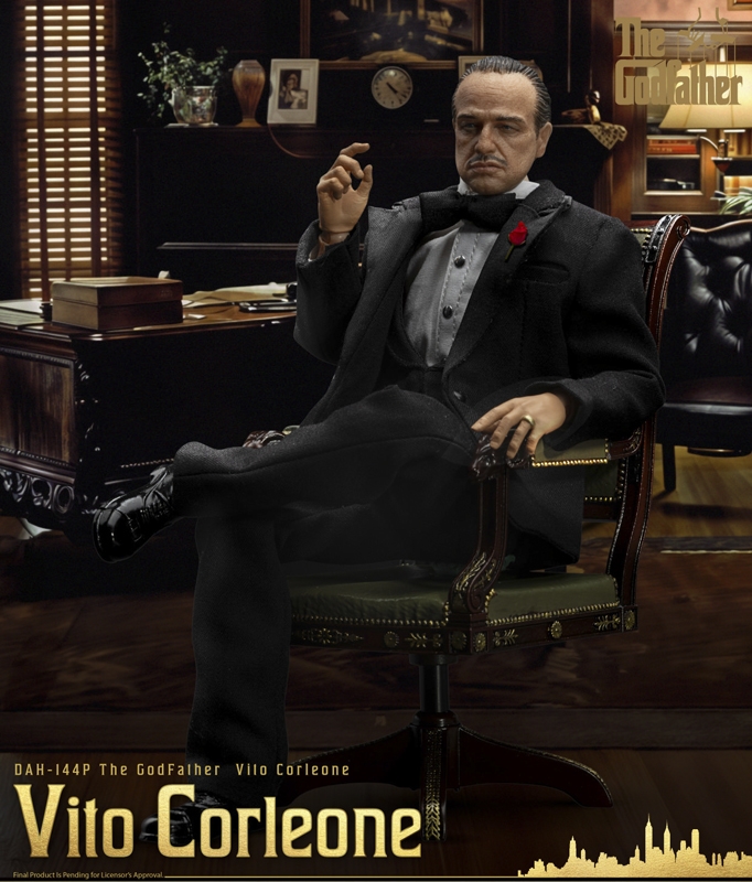Pré-venda Beast Kingdom The Godfather Vito Corleone DAH-144P Dynamic 8-Ction Heroes Action Figure - Imagem 2