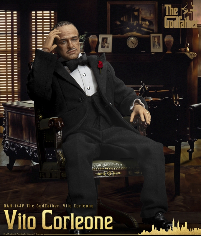 Pré-venda Beast Kingdom The Godfather Vito Corleone DAH-144P Dynamic 8-Ction Heroes Action Figure - Imagem 4