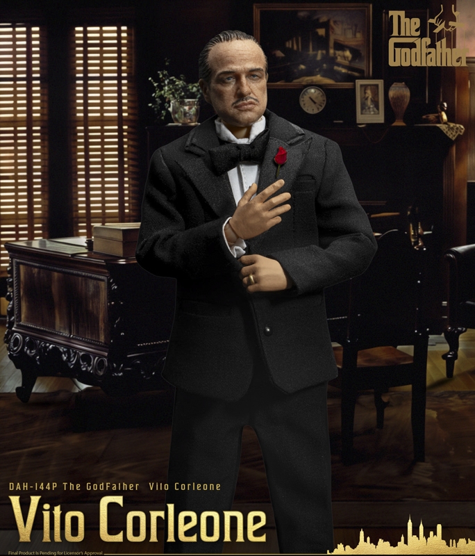 Pré-venda Beast Kingdom The Godfather Vito Corleone DAH-144P Dynamic 8-Ction Heroes Action Figure - Imagem 5