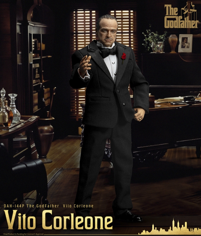Pré-venda Beast Kingdom The Godfather Vito Corleone DAH-144P Dynamic 8-Ction Heroes Action Figure - Imagem 6