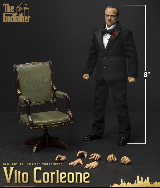 Pré-venda Beast Kingdom The Godfather Vito Corleone DAH-144P Dynamic 8-Ction Heroes Action Figure