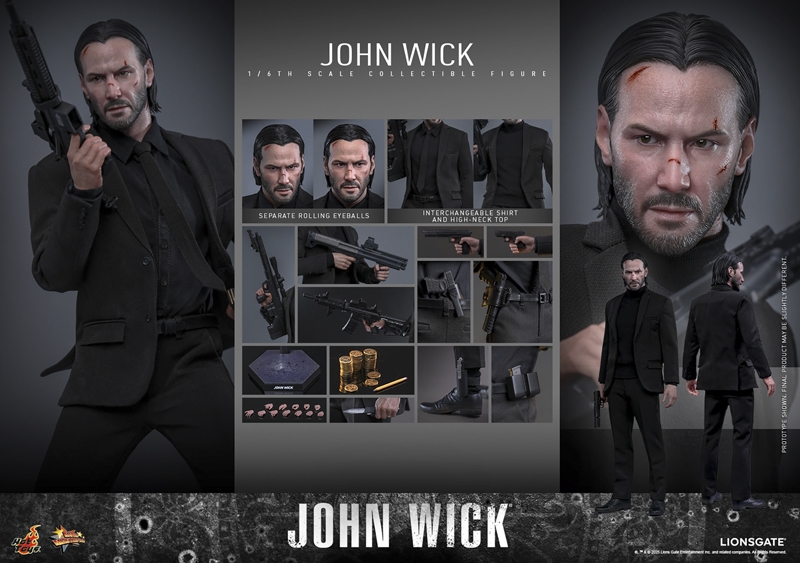 Pré-venda Hot Toys John Wick (Special Edition) MMS832B 1/6 Scale Figure
