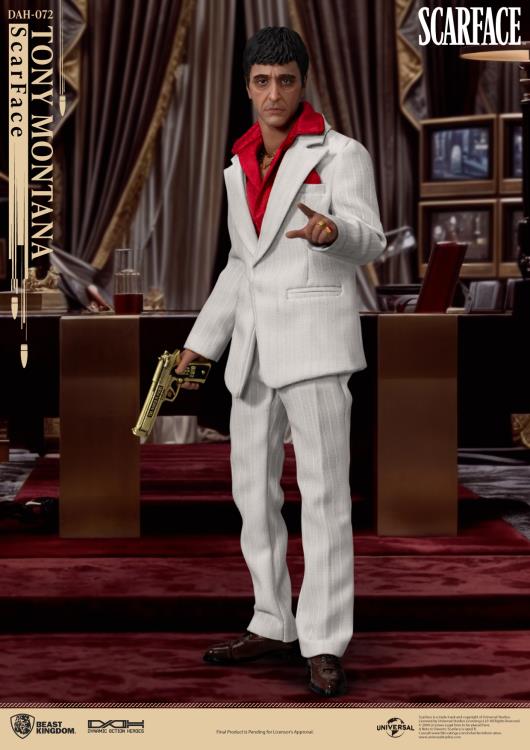 Pré-venda Beast Kingdom Scarface Dynamic 8ction Heroes DAH-072 Tony Montana Action Figure - Imagem 7