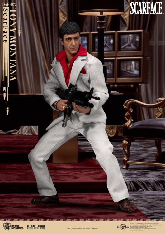 Pré-venda Beast Kingdom Scarface Dynamic 8ction Heroes DAH-072 Tony Montana Action Figure - Imagem 8