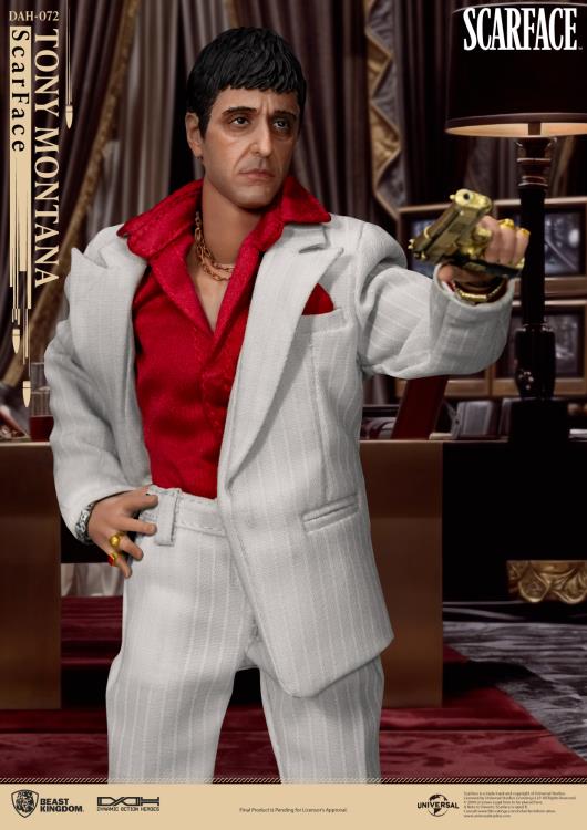 Pré-venda Beast Kingdom Scarface Dynamic 8ction Heroes DAH-072 Tony Montana Action Figure - Imagem 2