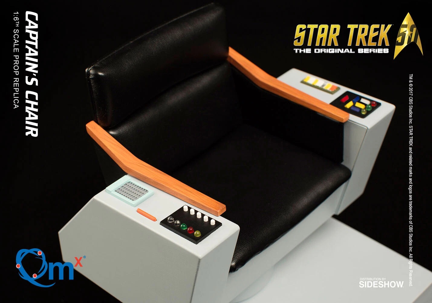 Quantum Mechanix Star Trek: The Original Series Captain's Chair 1/6 (Sob Encomenda) - Imagem 2