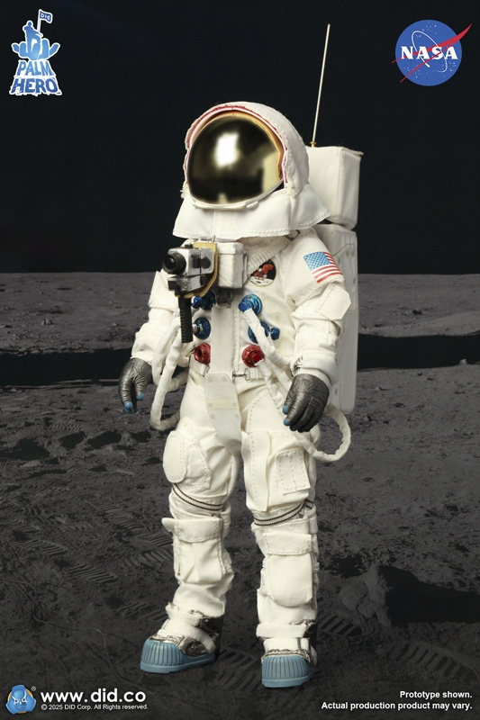 Pré-venda DID 1/12 Scale Figure Palm Hero Series Neil Armstrong Commander Apollo 56th Anniversary - Imagem 3